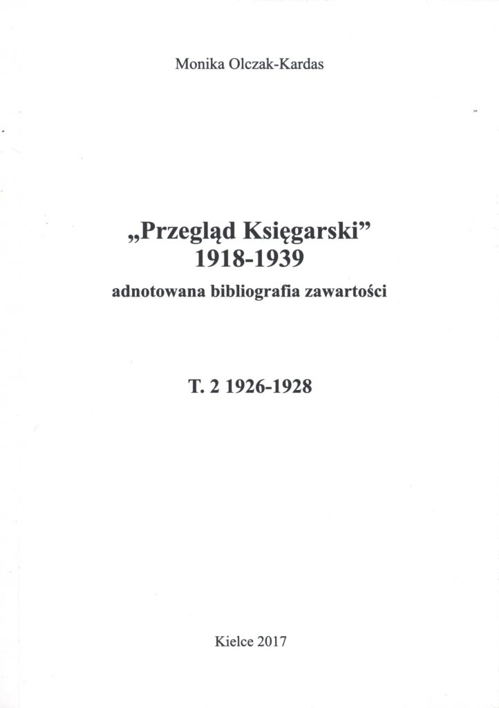 OklPrzegladKsiegarskiT2-2017-722x1024 dr hab. prof. UJK Monika Olczak-Kardas 