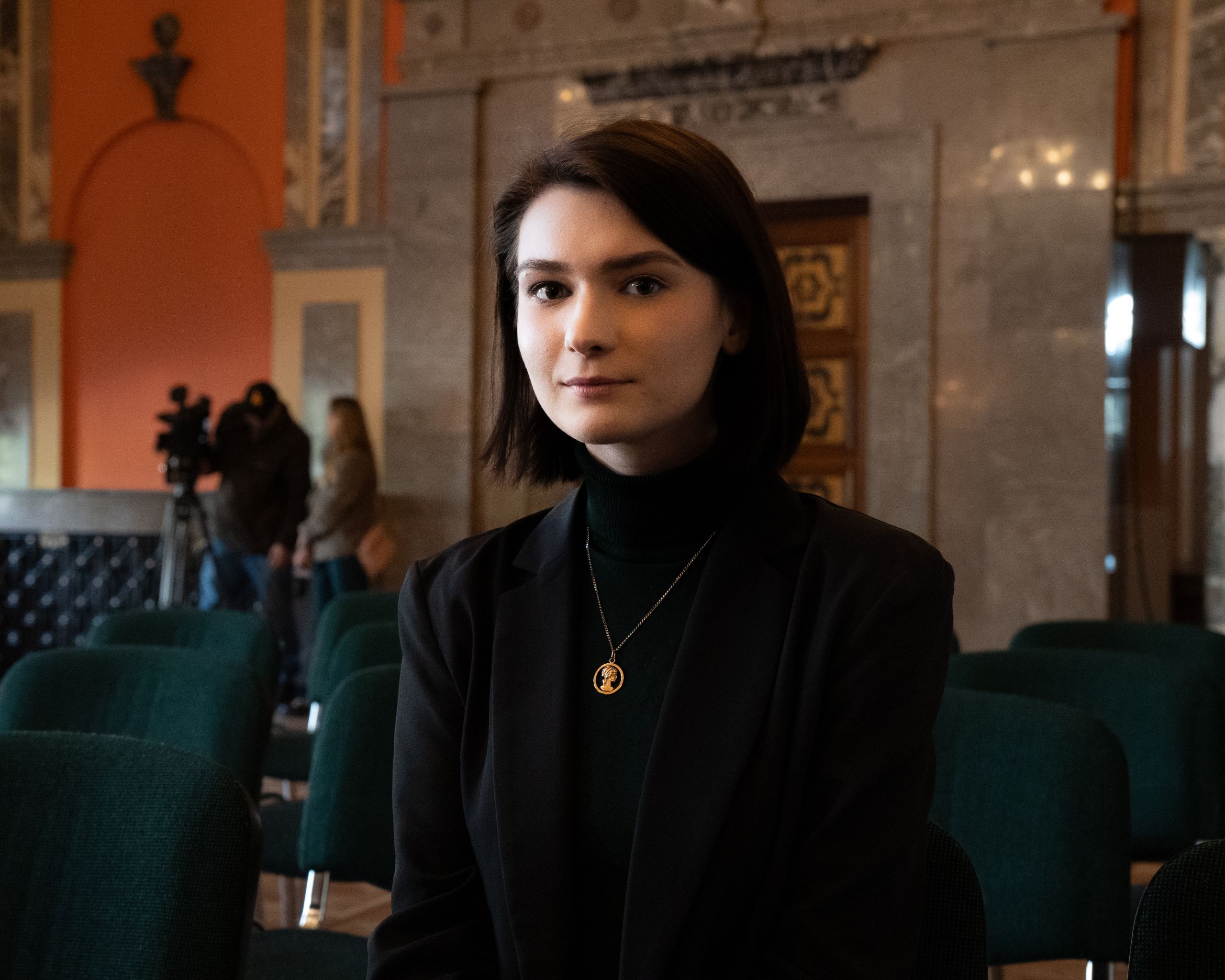 Katedra Dziennikarstwa i Komunikacji Społecznej DSC01600-scaled Dariia Gumowska wśród nagrodzonych Talentem Mediów 2023