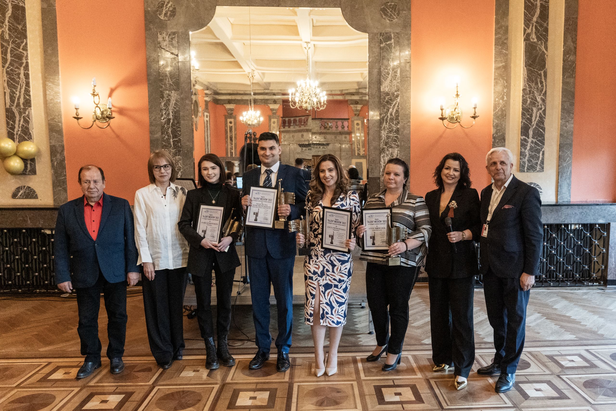 Katedra Dziennikarstwa i Komunikacji Społecznej DSC01665-scaled Dariia Gumowska wśród nagrodzonych Talentem Mediów 2023