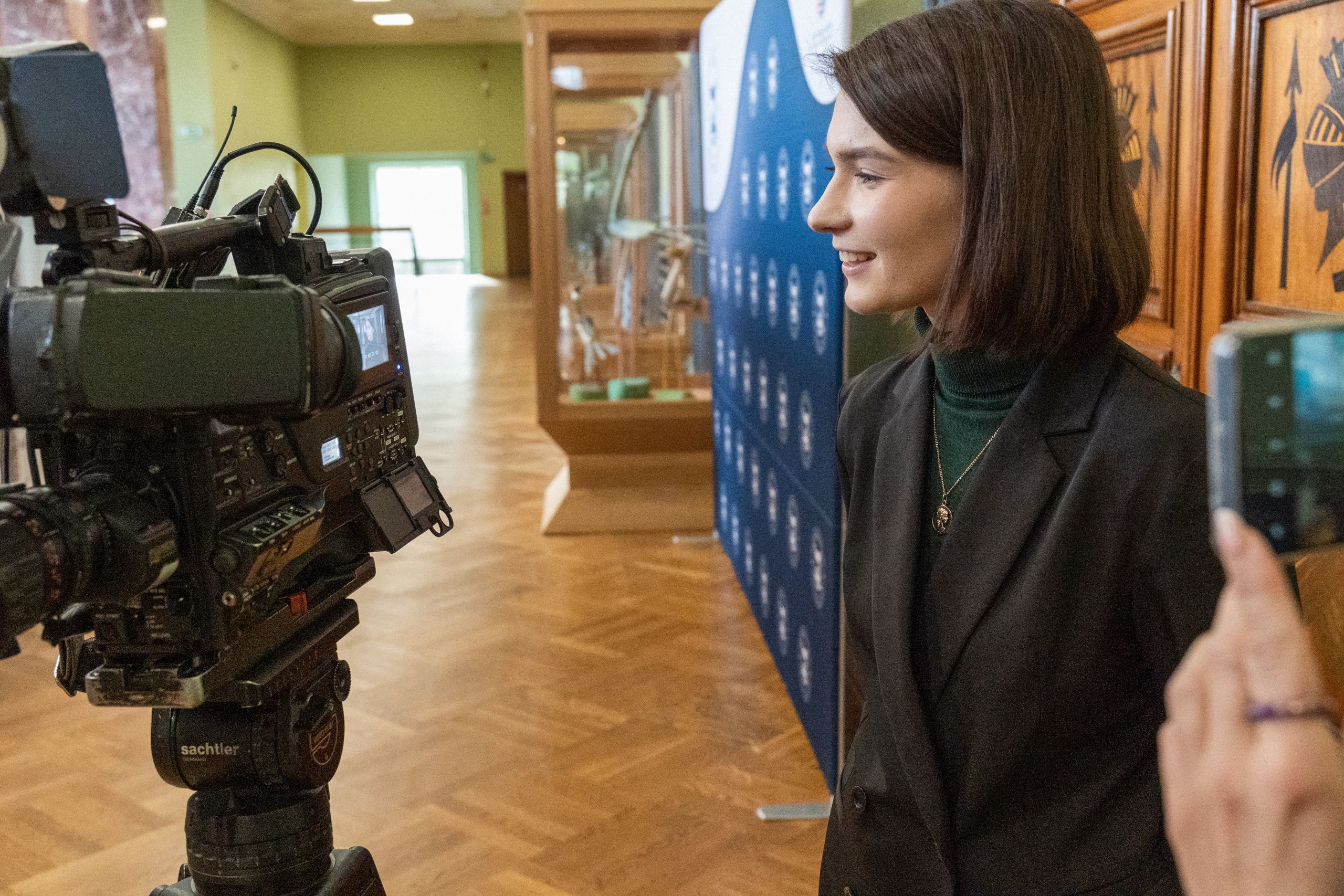 Katedra Dziennikarstwa i Komunikacji Społecznej DSC01686-scaled Dariia Gumowska wśród nagrodzonych Talentem Mediów 2023