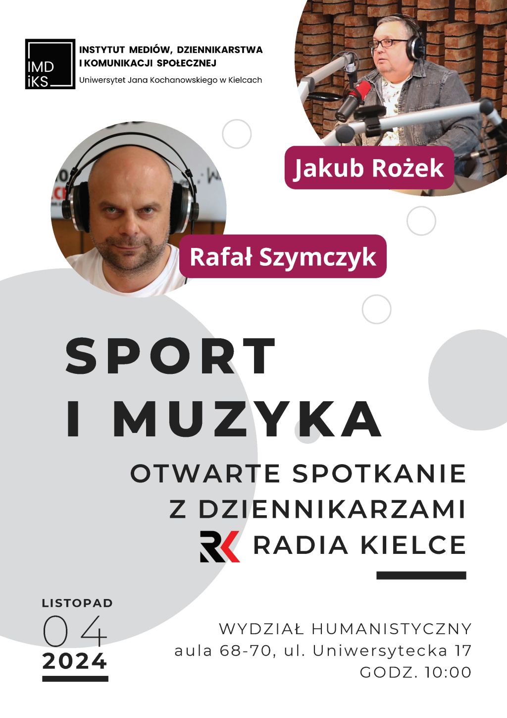 Sport i muzyka otwarte spotkanie z dziennikarzami