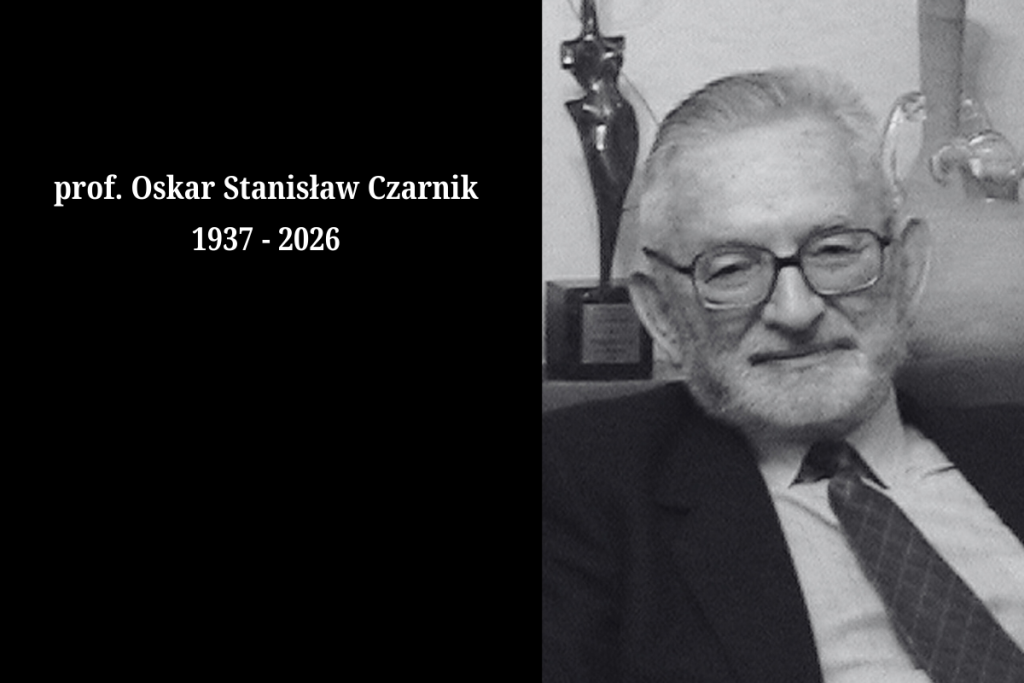 Zdjęcie prof. Oskara Czarnika